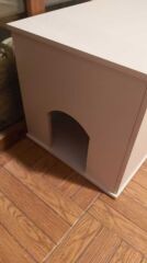 Kapaklı Sandıklı Kedi Tuvalet Kutusu | Pratik ve Hijyenik Mobilya Çözümü | Sandıklı Tasarım ile Estetik Görünüm | Gizli Tuvalet Alanı Sonomo