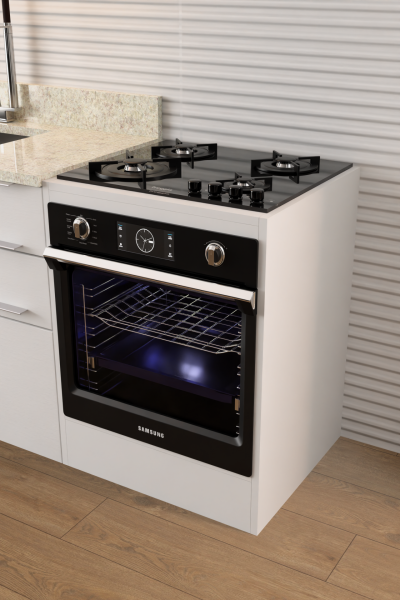 Ankastre Fırın Dolabı – Standart Ocak ve Fırın Uyumlu Mutfak Modülü – Modern Tasarım, Dayanıklı Gövde, Beyaz Ankastre Dolap